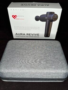 Aura Revive Heated Deep Muscle Pain Relief Device - NIB